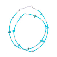 Naomi Turquoise Beaded Chain