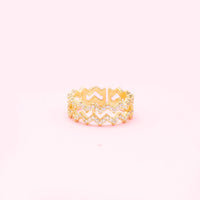 Jagger Pave Band Ring