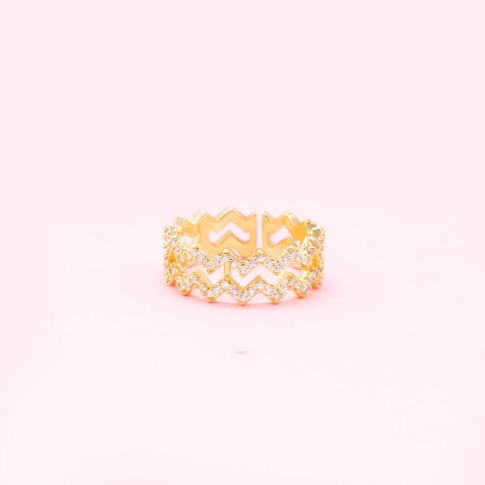 Jagger Pave Band Ring