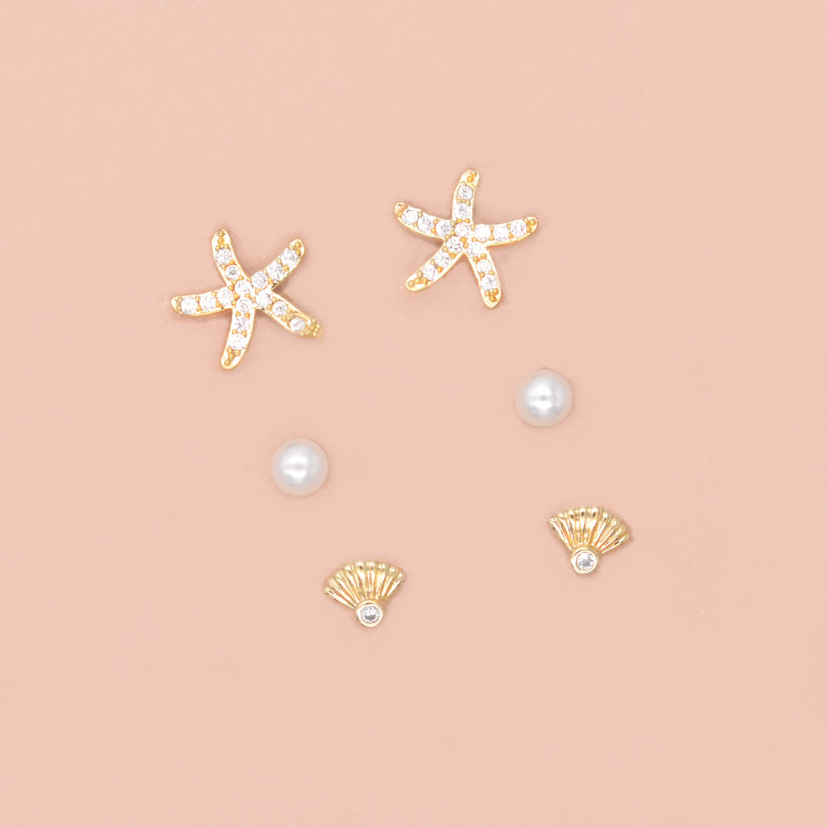 Laguna Stud Earring Pack