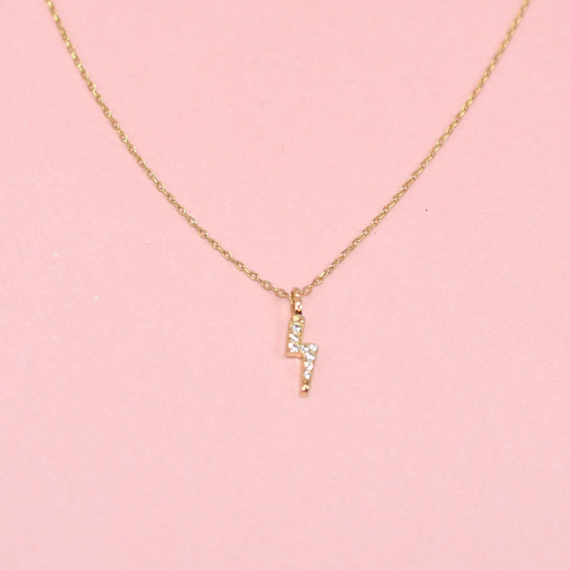 Flash Pave Pendant Necklace