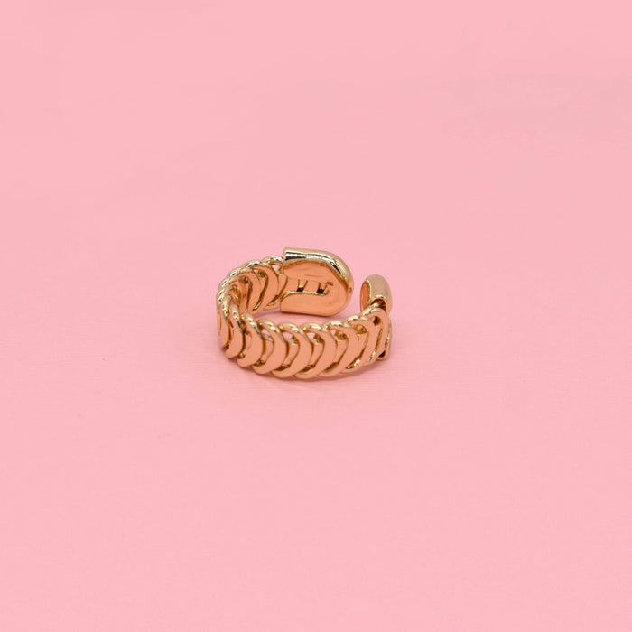 Fishbone Ring