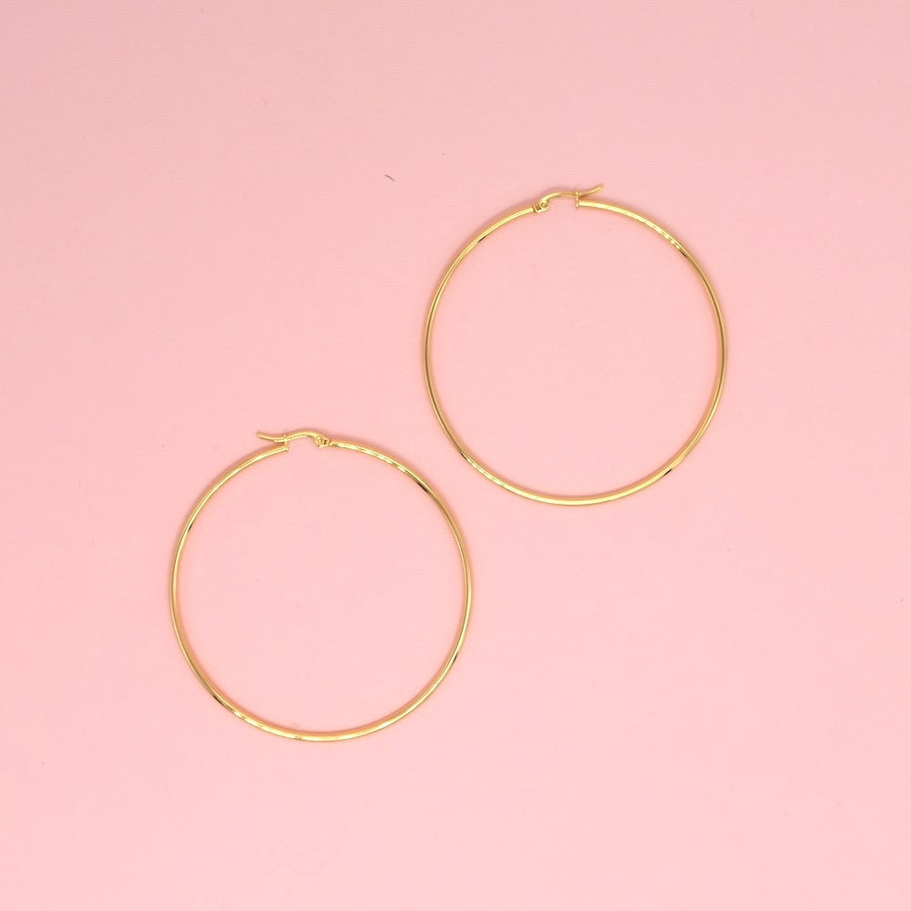 Linea 55MM Hoop Earring