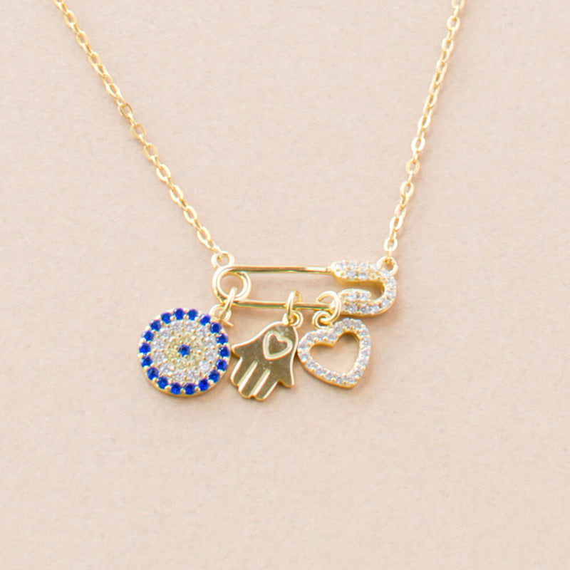 Pia Charm Pendant Necklace