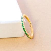 Gemma Pave Band Ring