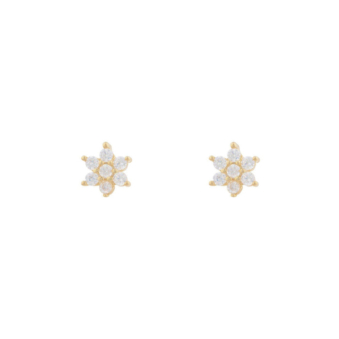 Daisy Pave Stud Earring - Taylor Adorn