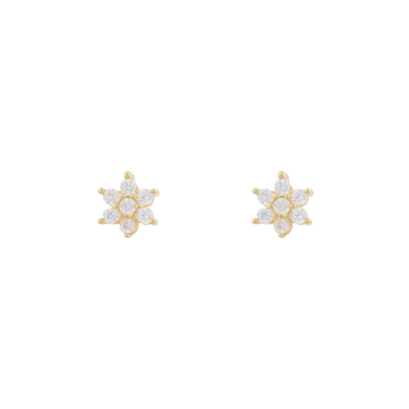 Daisy Pave Stud Earring - Taylor Adorn