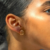 Gigi Hoop Earrings - Taylor Adorn