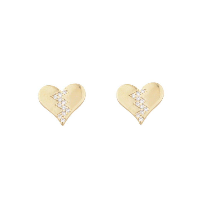 Heartbreaker Stud Earring - Taylor Adorn