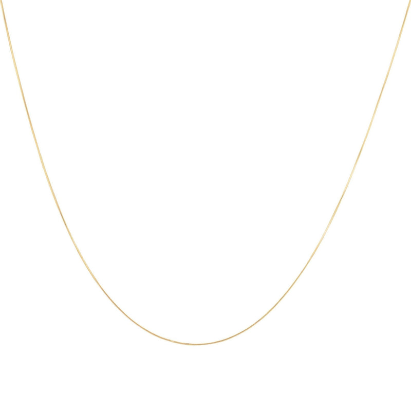 Plain Chain Necklace - Taylor Adorn