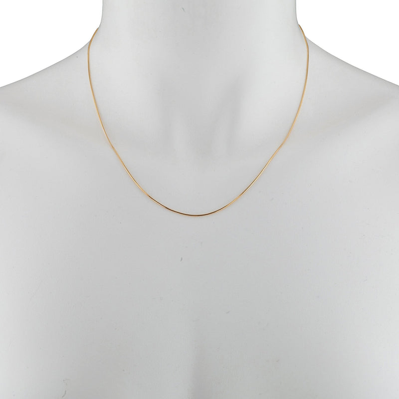 Plain Chain Necklace - Taylor Adorn