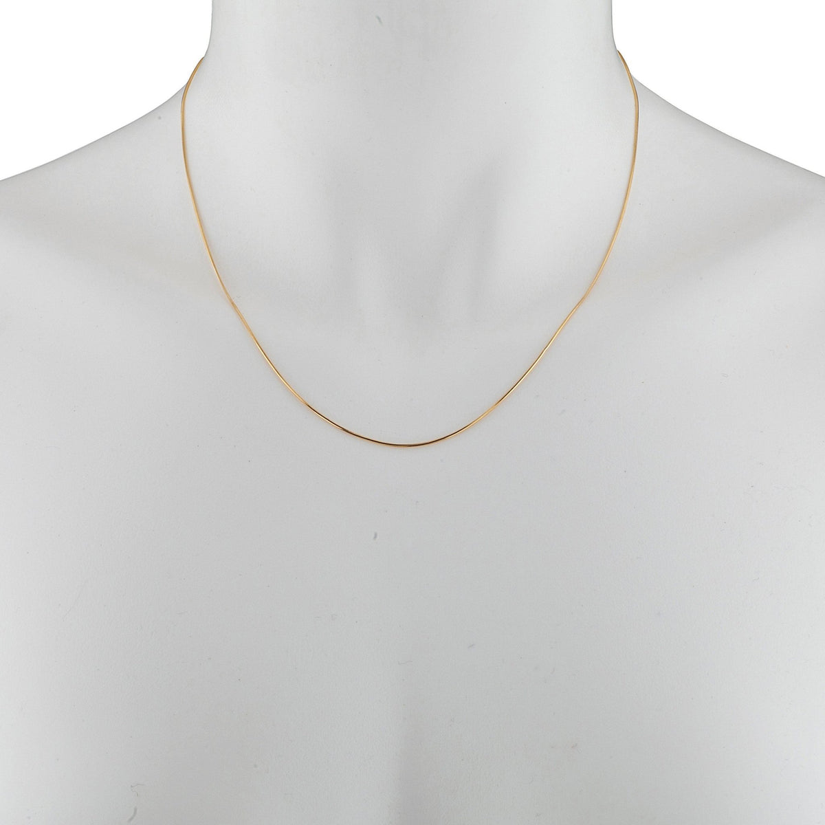 Plain Chain Necklace - Taylor Adorn